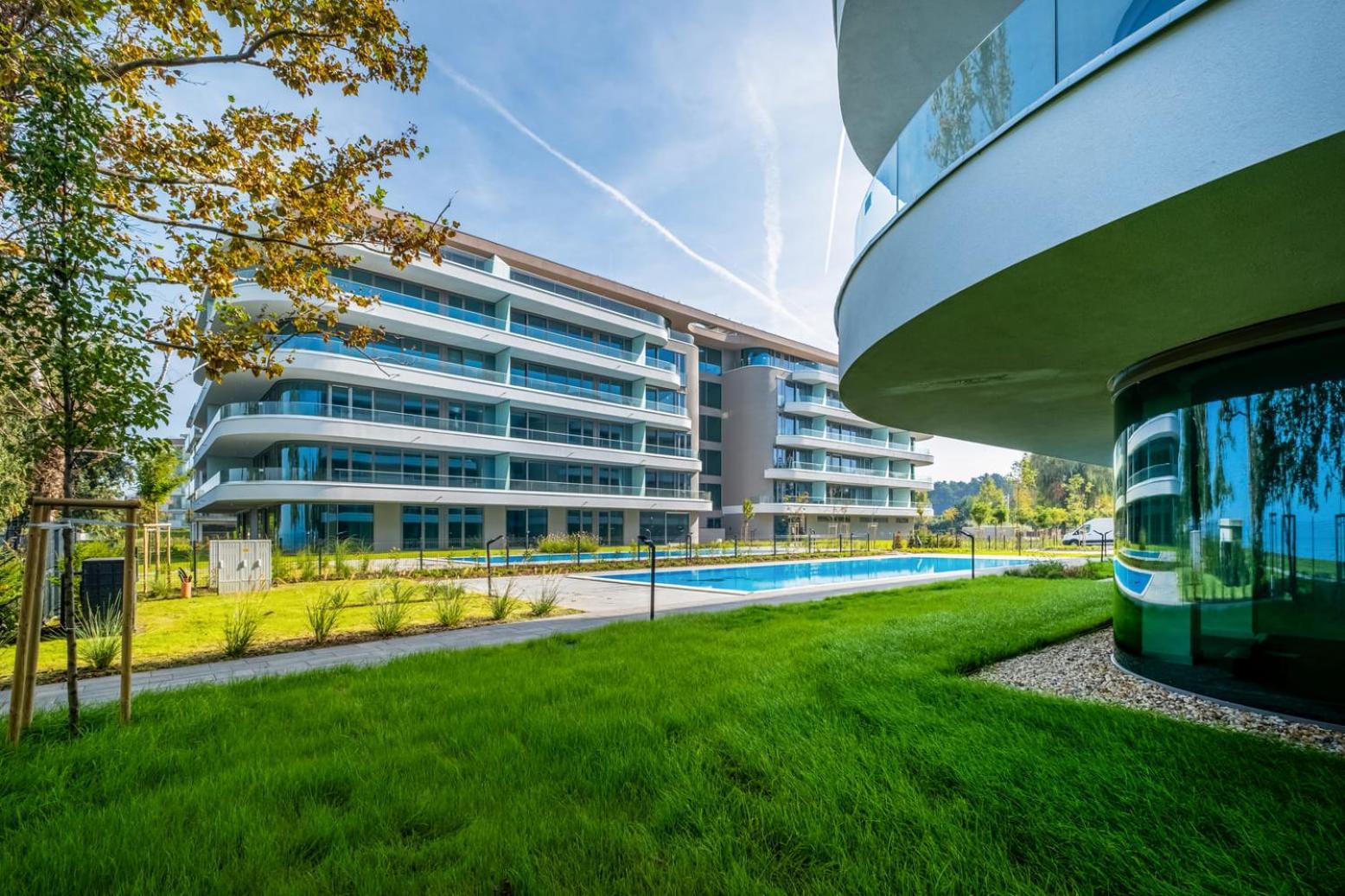 Myflat Wave Luxury 44 Suite Siófok Exterior foto